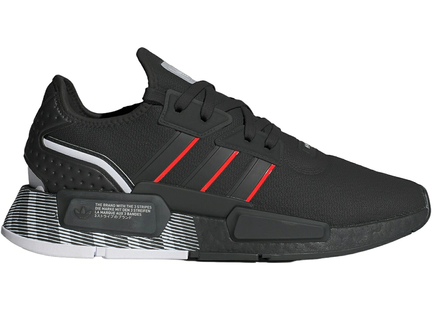 アディダス コア 黒色 ブラック 赤 レッド スニーカー メンズ ADIDAS NMD G1 CORE BLACK SOLAR RED / CORE BLACK CORE BLACK SOLAR RED