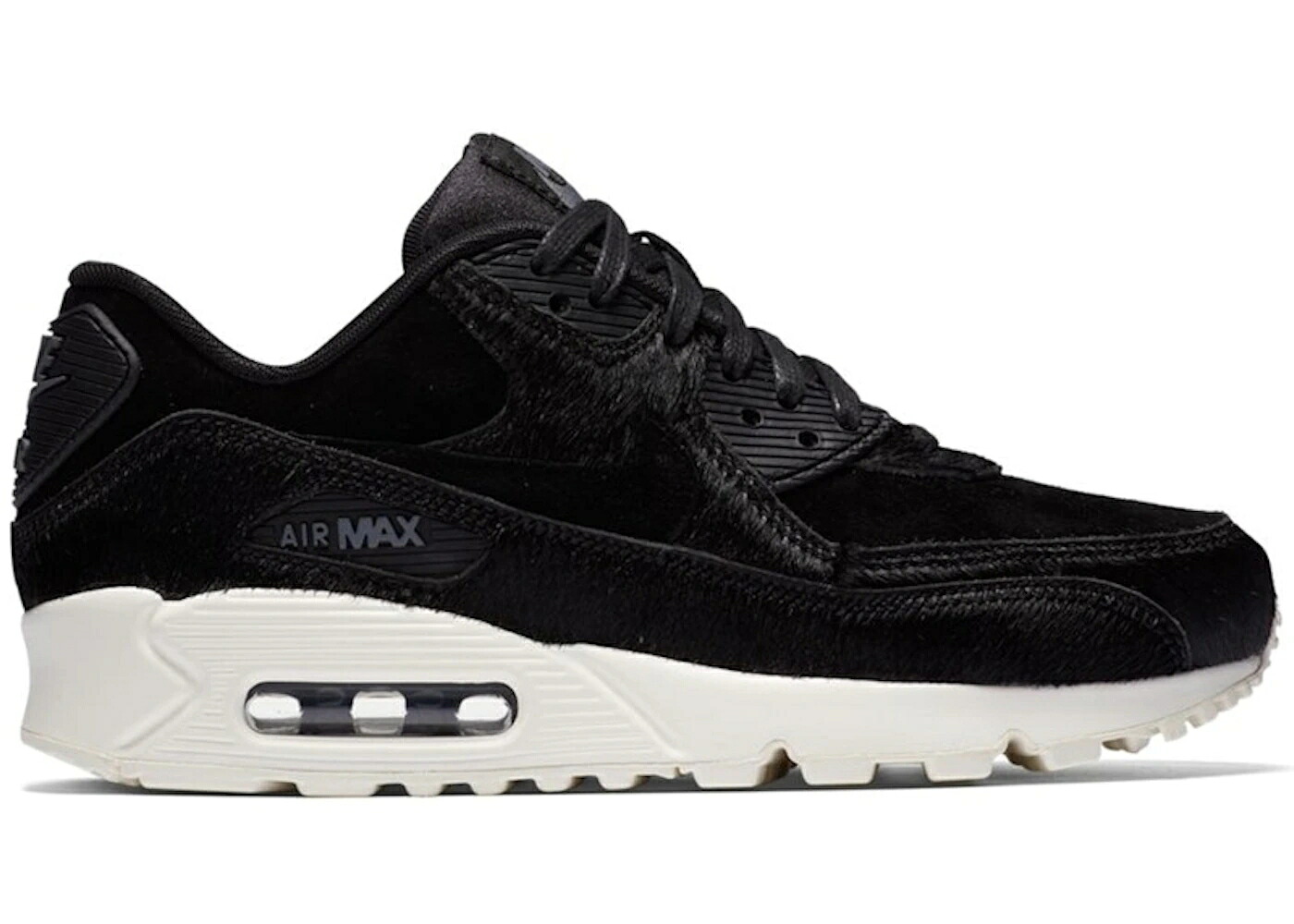 ナイキ マックス 黒色 ブラック ポニー 灰色 グレー エアマックス WOMEN'S スニーカー レディース NIKE AIR MAX 90 LX BLACK PONY HAIR (WOMEN'S) / BLACK BLACK DARK GREY SAIL 44,785円