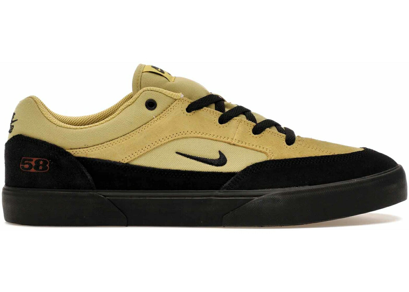 ナイキ エスビー ゴールド 黒いこと 黒いこと スニーカー メンズ NIKE SB MALOR TE BUFF GOLD / BUFF GOLD BLACK CINNAMON BLACK