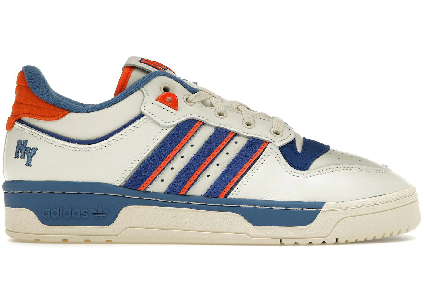 アディダス 白色 ホワイト 青色 ブルー 橙 オレンジ ニューヨーク スニーカー メンズ ADIDAS RIVALRY LOW 86 NEW YORK WHITE TINT / WHITE TINT ROYAL BLUE ORANGE
