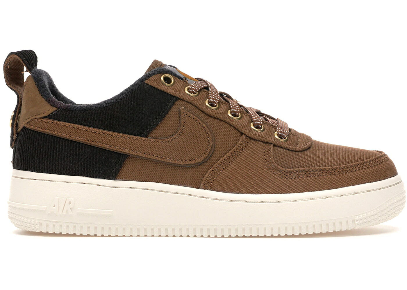 ナイキ 茶色 ブラウン エアフォース ジュニア キッズ NIKE AIR FORCE 1 LOW CARHARTT WIP ALE BROWN (GS) / ALE BROWN ALE BROWN SAIL ベビー マタニティ スニーカー