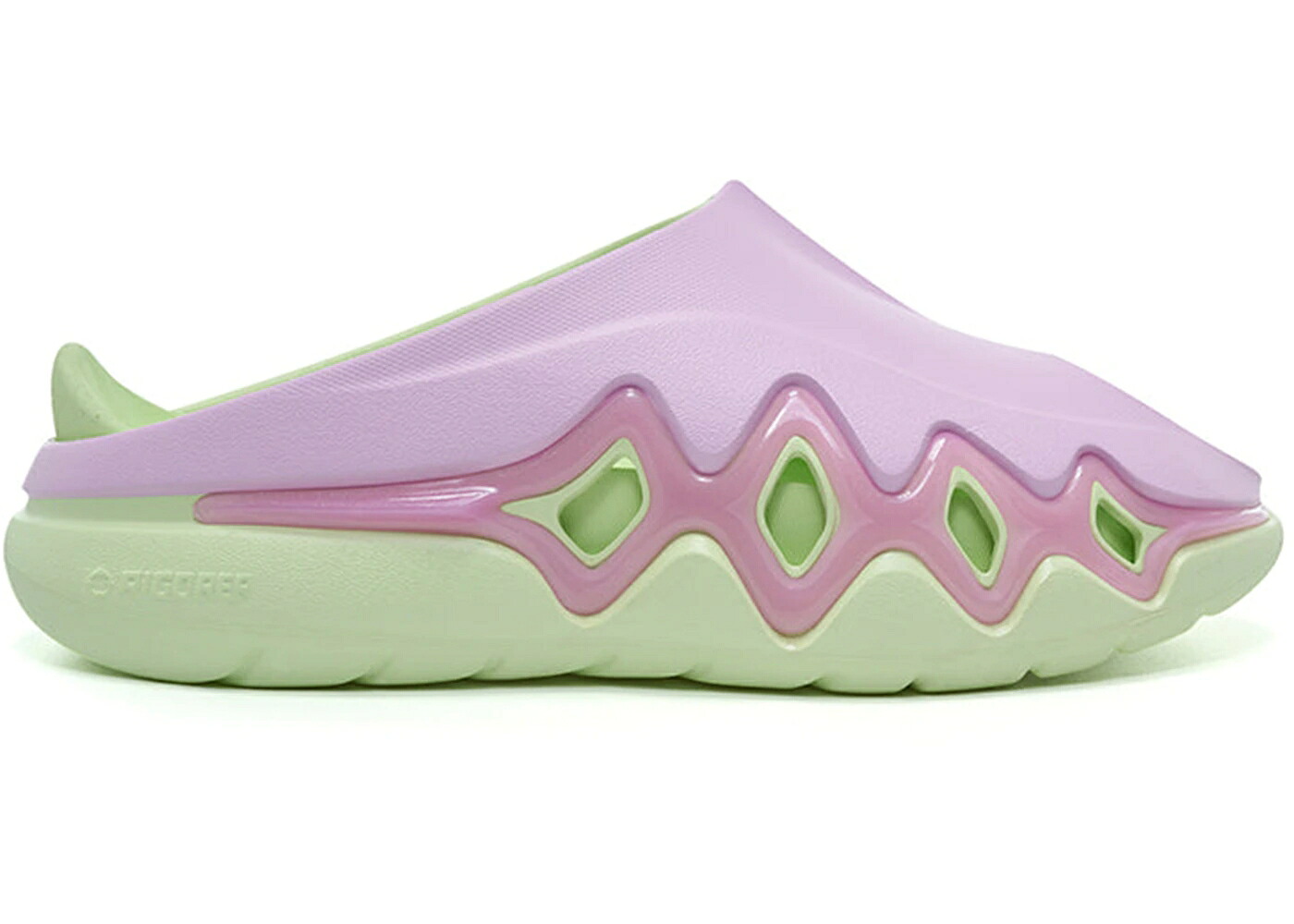 シャーク ピンク 緑 グリーン スニーカー メンズ RIGORER SHARK 3 SLIDES PINK GREEN / PINK GREEN｜スニケス