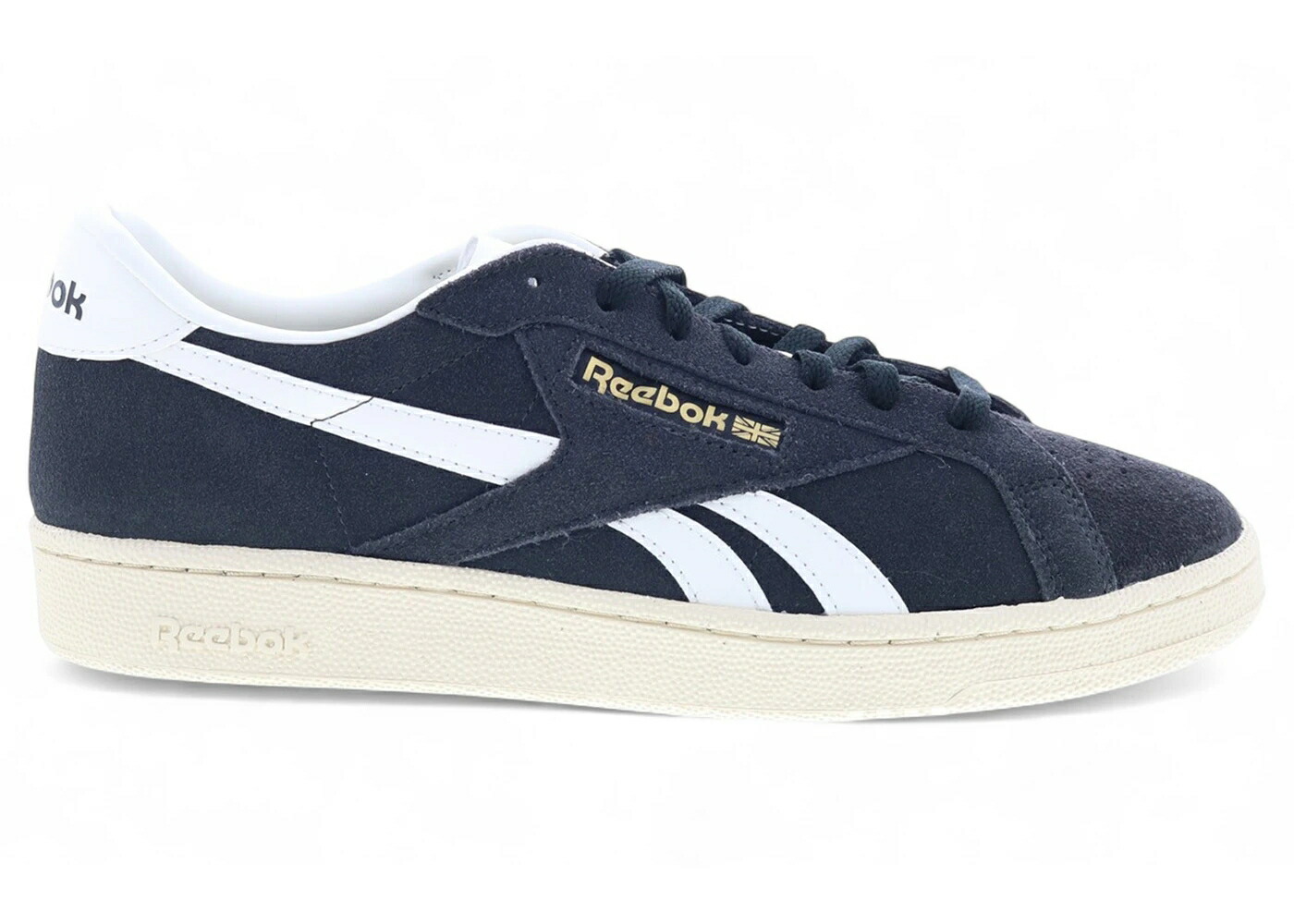 リーボック クラブ 黒色 ブラック 白色 ホワイト スニーカー メンズ REEBOK CLUB C GROUNDS UK WASHED BLACK PAPER WHITE CHALK / WASHED BLACK PAPER WHITE CHALK