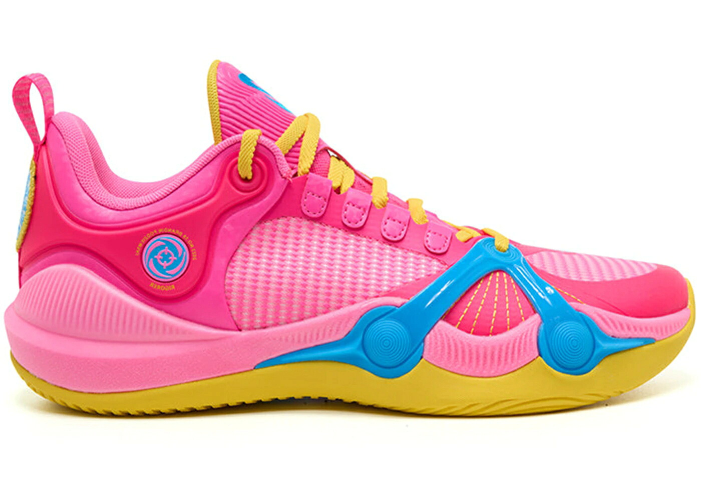 ピンク 青色 ブルー 黄色 イエロー スニーカー メンズ RIGORER BP1 PE / PINK BLUE YELLOW|スニケス