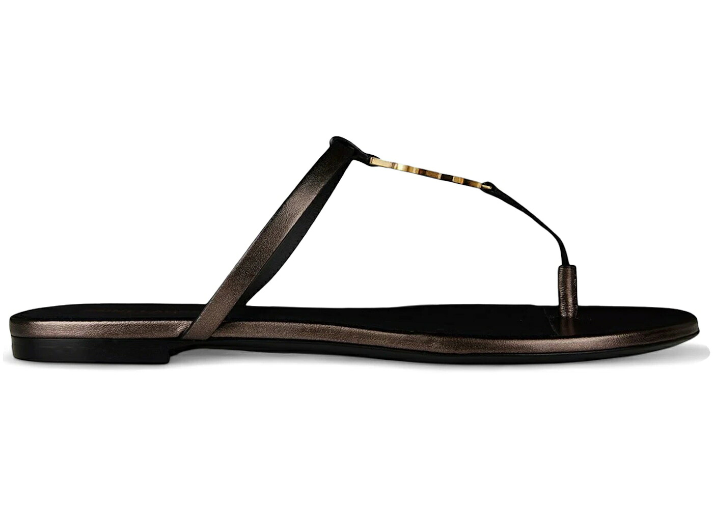 サンローラン レザー サンダル 銅 ブロンズ WOMEN'S スニーカー レディース SAINT LAURENT SAINT LAURENT CASSANDRA LEATHER THONG SANDALS LIGHT BRONZE (WOMEN'S) / LIGHT BRONZE