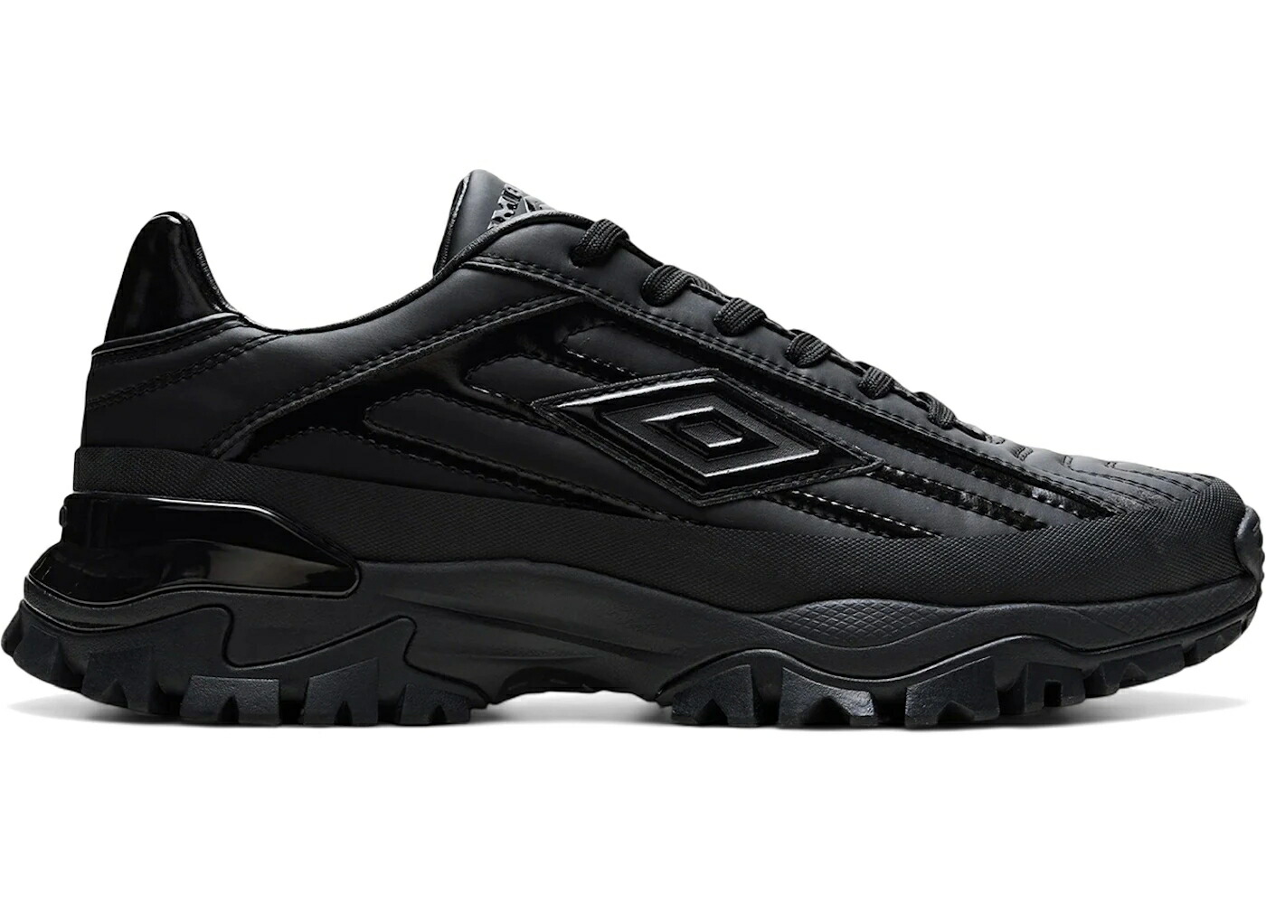 アンブロ 黒色 ブラック スニーカー メンズ UMBRO FUSHION RAINS BLACK /