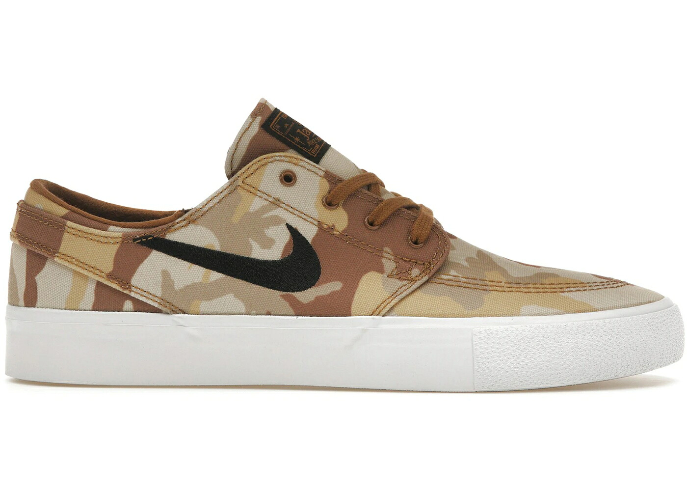 ナイキ エスビー ズーム プレミアム ベージュ 茶色 ブラウン 白色 ホワイト スニーカー メンズ NIKE SB ZOOM STEFAN JANOSKI CANVAS PREMIUM RM PARACHUTE BEIGE / PARACHUTE BEIGE ALE BROWN WHITE｜スニケス 40,885円