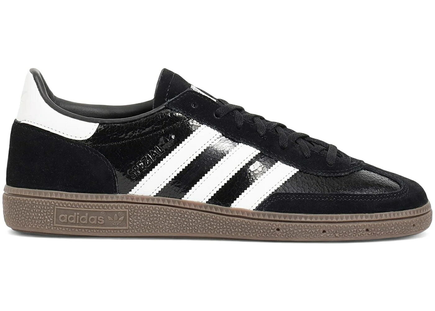 アディダス ハンドボール スペシアル 黒色 ブラック 白色 ホワイト スニーカー メンズ ADIDAS HANDBALL SPEZIAL BLACK WHITE CRACKED / BLACK WHITE|スニケス