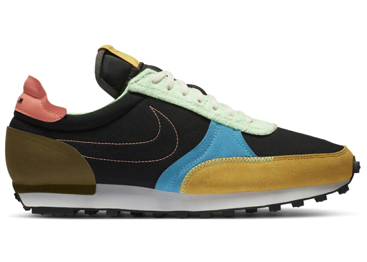 ナイキ 黒色 ブラック 青色 ブルー 黄色 イエロー スニーカー メンズ NIKE DAYBREAK TYPE FUR PACK / BLACK BALTIC BLUE SOLAR YELLOW