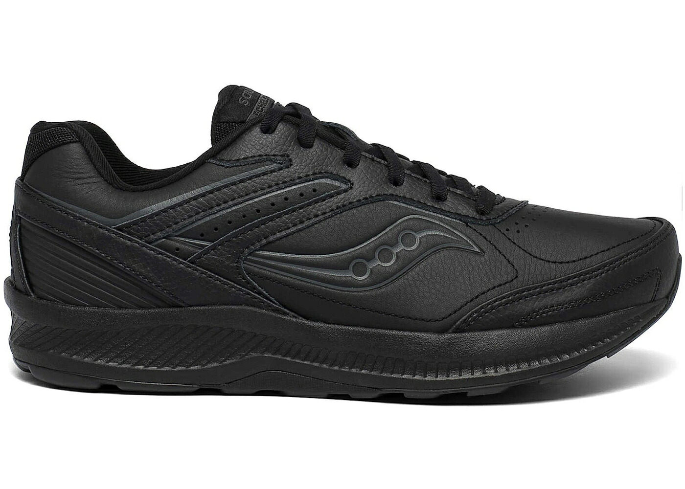 サッカニー 黒色 ブラック スニーカー メンズ SAUCONY ECHELON WALKER 3 BLACK /