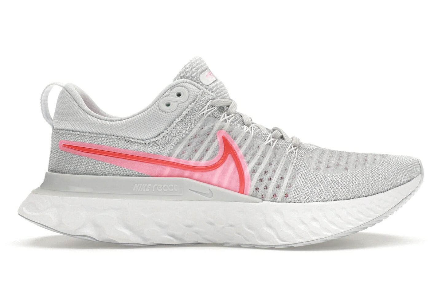 ナイキ リアクト 幽客 飛球編み物 純然たる プラチナム WOMEN\u0027S スニーカー レディース NIKE REACT INFINITY RUN FLYKNIT 2 SUNSET PULSE (WOMEN\u0027S) / PURE PLATINUM SUNSET PULSE