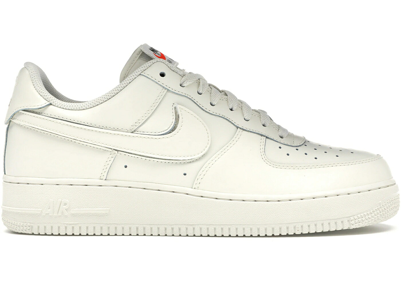 ナイキ スウッシュ スウォッシュ エアフォース スニーカー メンズ NIKE AIR FORCE 1 LOW SWOOSH PACK ALL-STAR (2018) (SAIL) / SAIL SAIL SAIL|スニケス
