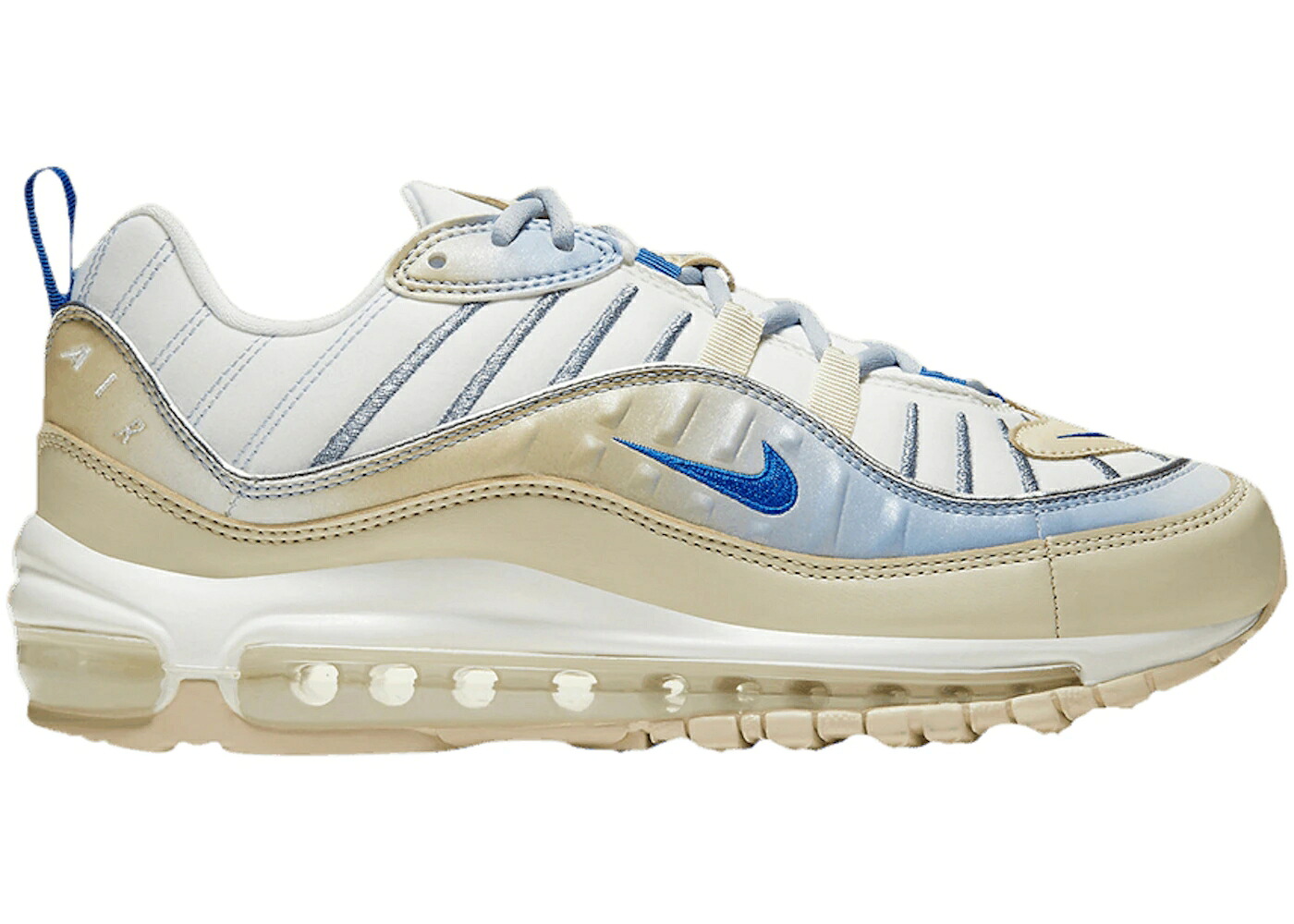 ナイキ マックス ゴールド 青味 青み 白いこと 白いこと エア湖マックス WOMEN\u0027S スニーカー レディース NIKE AIR MAX 98 LX GOLD ROYAL BLUE (WOMEN\u0027S) / WHITE GOLD ROYAL BLUE