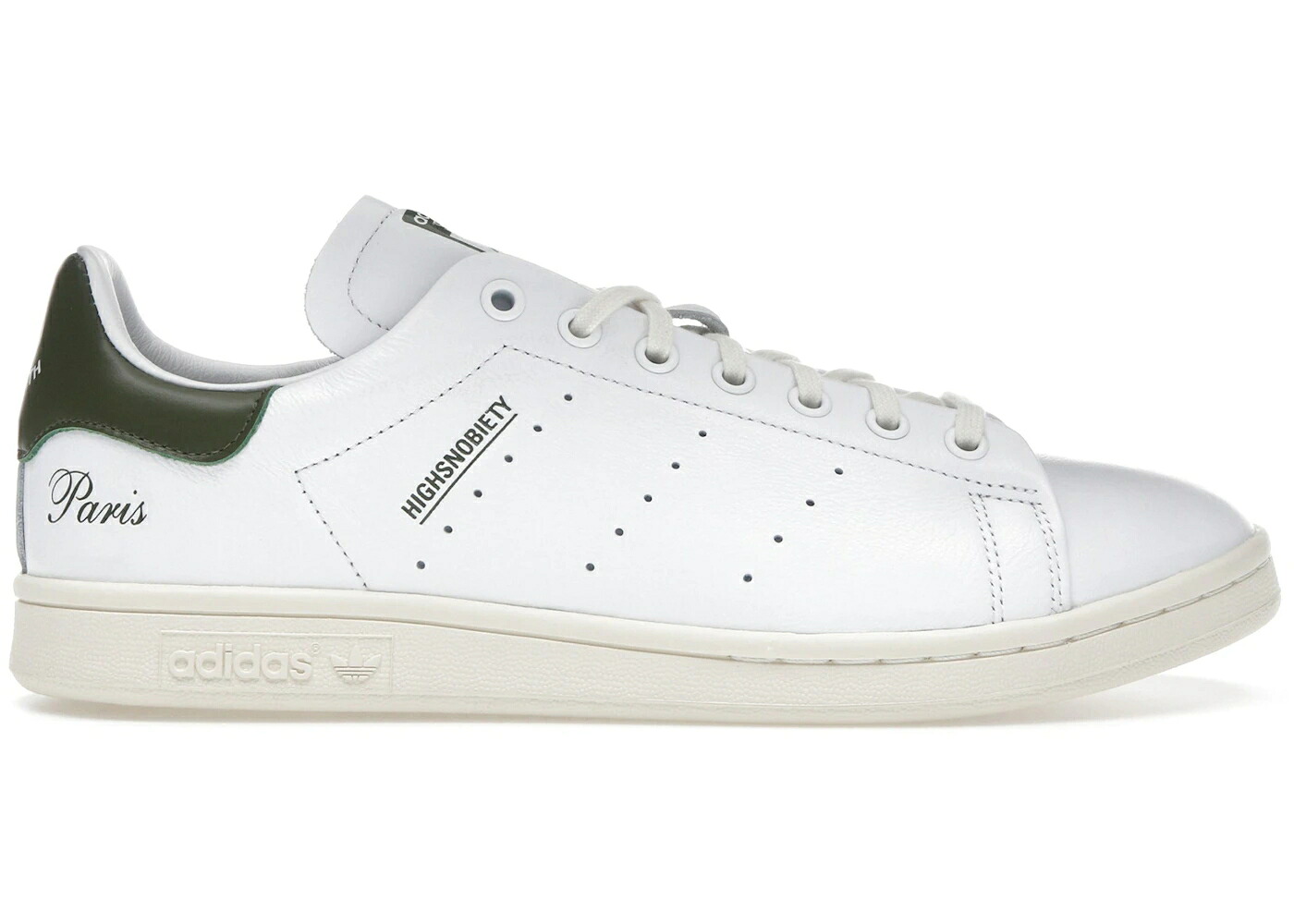 アディダス 白いこと 白いこと 皮膚軟化剤 立場し損ない スニーカー メンズ ADIDAS STAN SMITH HIGHSNOBIETY NOT IN PARIS WHITE / CLOUD WHITE CLOUD WHITE CREAM