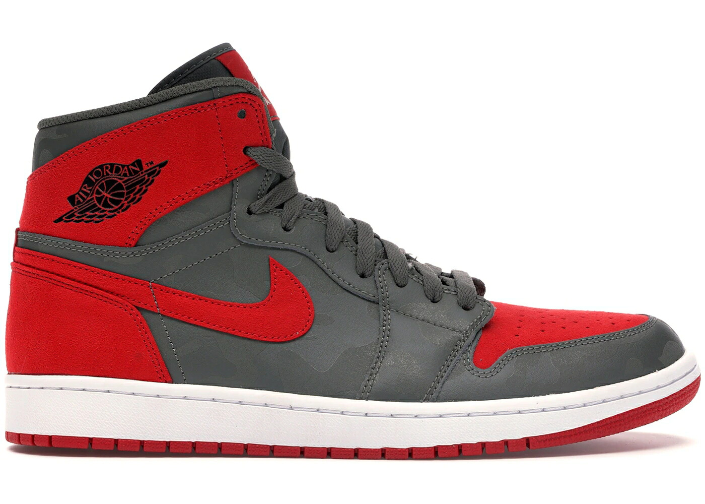 ナイキ ジョーダン ハイ カモ柄 黒色 ブラック 赤 レッド スニーカー メンズ JORDAN 1 RETRO HIGH CAMO 3M BRED / RIVER ROCK BLACK UNIVERSITY RED|スニケス