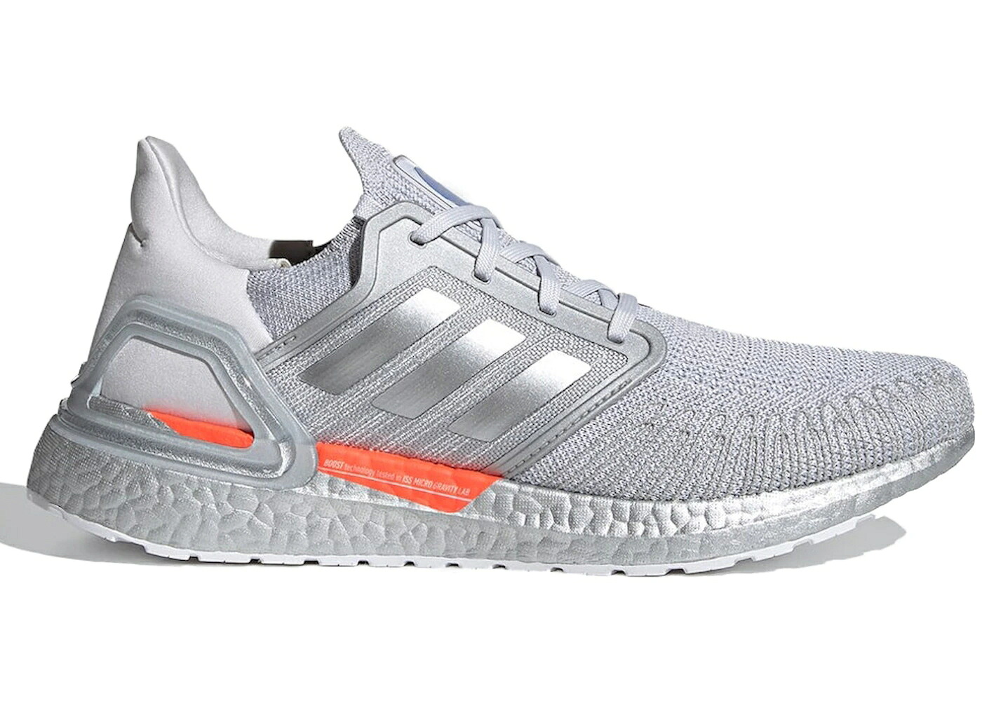 アディダス ウルトラ ブースト 灰色 グレー 銀色 シルバー ウルトラブースト スニーカー メンズ ADIDAS ULTRA BOOST 20 NASA DASH GREY / DASH GREY SILVER METALLIC HALO|スニケス
