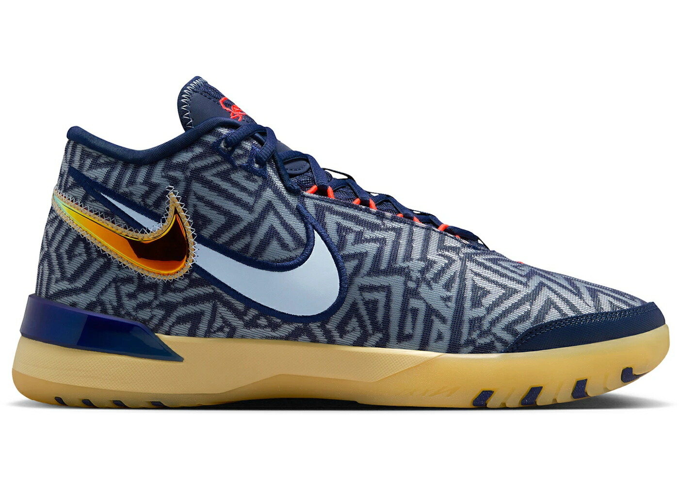 ナイキ レブロン 紺色 米国海軍 黄味がかった 黄色 クリムゾン 青味 青み スニーカー メンズ NIKE LEBRON NXXT GENISUS MIDNIGHT NAVY SOFT YELLOW BRIGHT CRIMSON LIGHT ARMORY BLUE / MIDNIGHT NAVY SOFT YELLOW BRIGHT