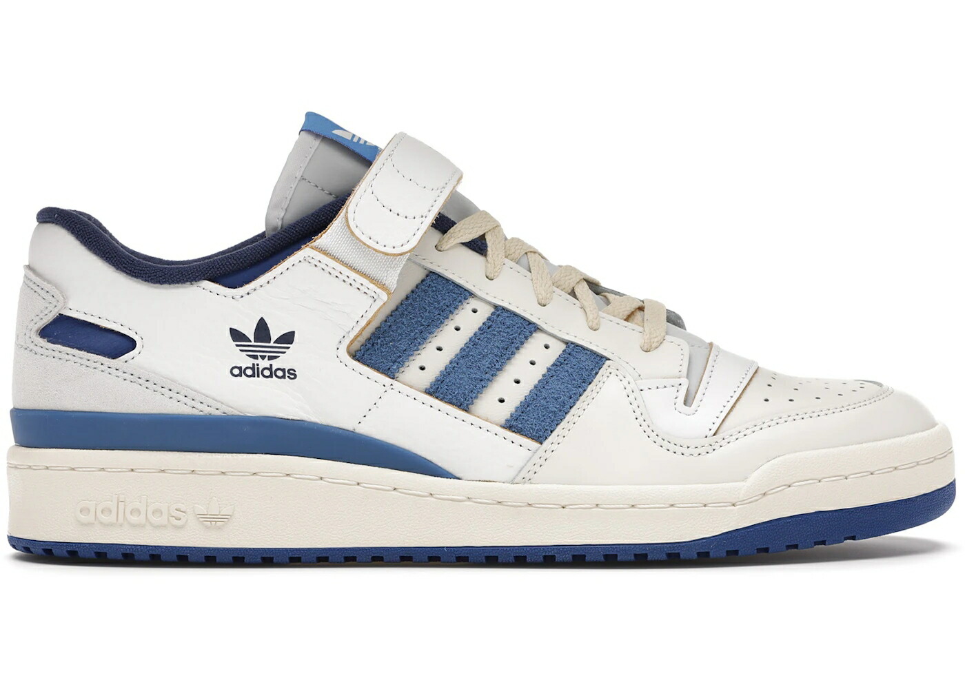 アディダス フォーラム 青色 ブルー 白色 ホワイト コア スニーカー メンズ ADIDAS FORUM 84 LOW OG BLUE THREAD ROYAL / FOOTWEAR WHITE ROYAL BLUE CORE