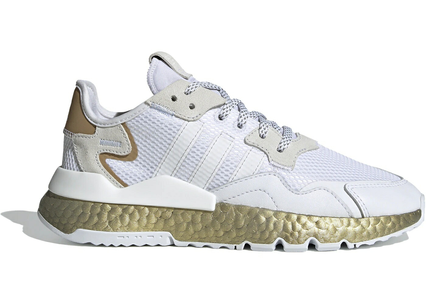 アディダス ジョガーパンツ 白いこと 白いこと ゴールド WOMEN\u0027S スニーカー レディース ADIDAS NITE JOGGER CLOUD WHITE PERIWINKLE (WOMEN\u0027S) / CLOUD WHITE PERIWINKLE GOLD