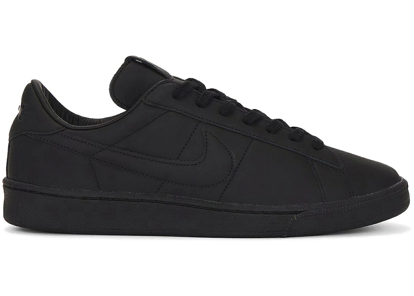 ナイキ テニス クラシック 黒色 ブラック 白色 ホワイト スニーカー メンズ NIKE TENNIS CLASSIC BLACK COMME DES GAR ONS / BLACK WHITE|スニケス