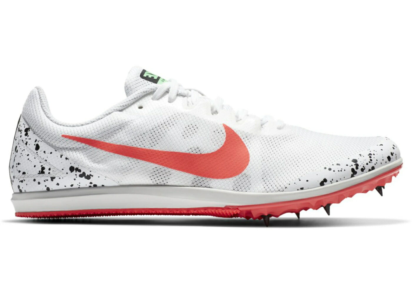 ナイキ ズーム ライバル 白色 ホワイト クリムゾン 翡翠 ジェード 黒色 ブラック スニーカー メンズ NIKE ZOOM RIVAL D 10 WHITE FLASH CRIMSON / WHITE HYPER JADE BLACK FLASH
