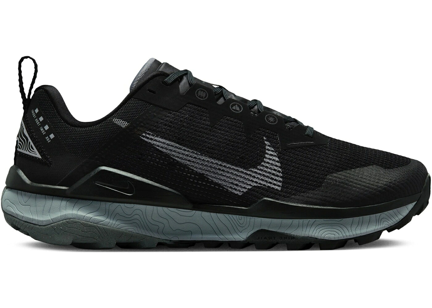 ナイキ 黒いこと 黒いこと 冷やりとした 薄墨色 薄墨色 白いこと 白いこと スニーカー メンズ NIKE WILDHORSE 8 BLACK COOL GREY WHITE WOLF / BLACK COOL GREY WHITE WOLF GREY