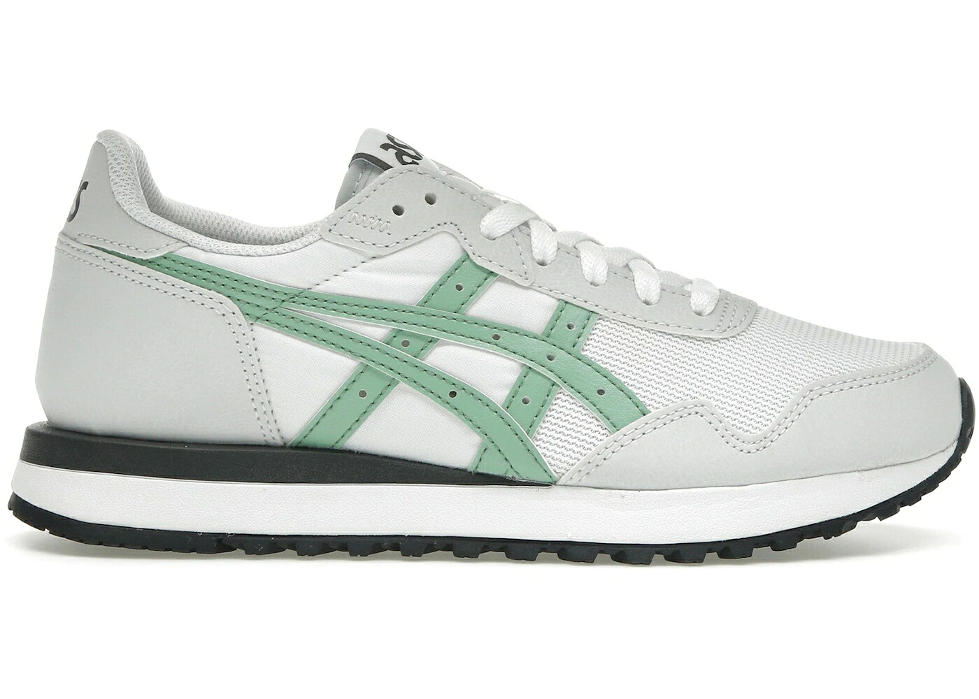 白色 ホワイト アシックスタイガー スニーカー メンズ ASICS TIGER RUNNER II WHITE DARK MINT / WHITE DARK MINT|スニケス