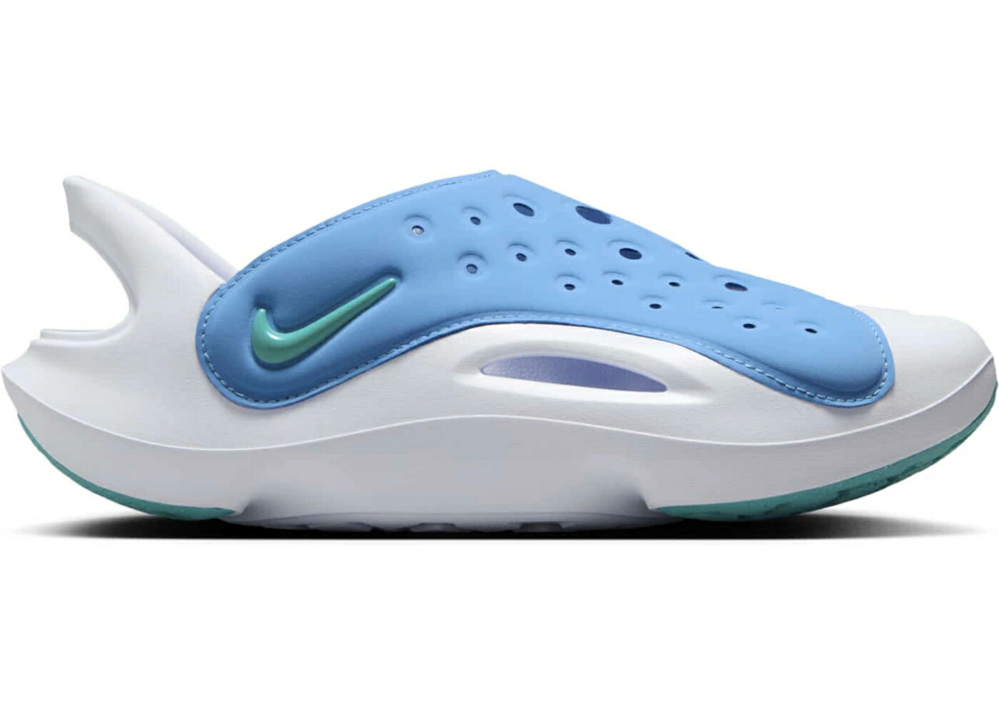 ナイキ アクア スウッシュ スウォッシュ 青色 ブルー 白色 ホワイト ジュニア キッズ NIKE AQUA SWOOSH BLUE BEYOND WHITE DUSTY CACTUS (PS) / BLUE BEYOND WHITE DUSTY CACTUS ベビー マタニティ スニーカー