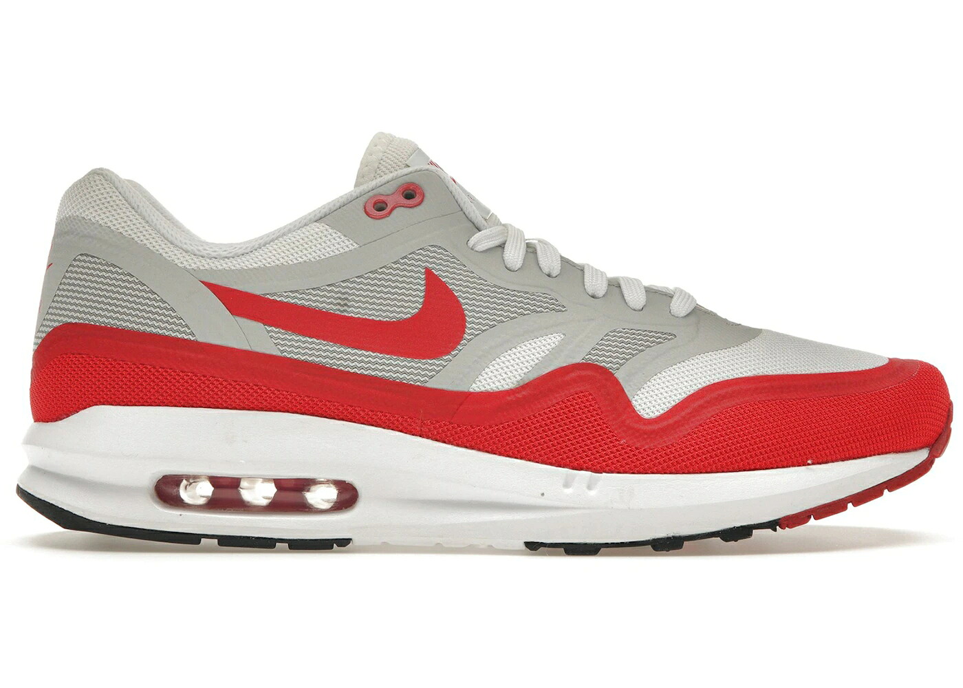 ナイキ マックス ルーナー ルナー 赤 レッド 白色 ホワイト 灰色 グレー エアマックスルナー スニーカー メンズ NIKE AIR MAX LUNAR 1 CHALLENGE RED / WHITE CHALLENGE RED NEUTRAL GREY
