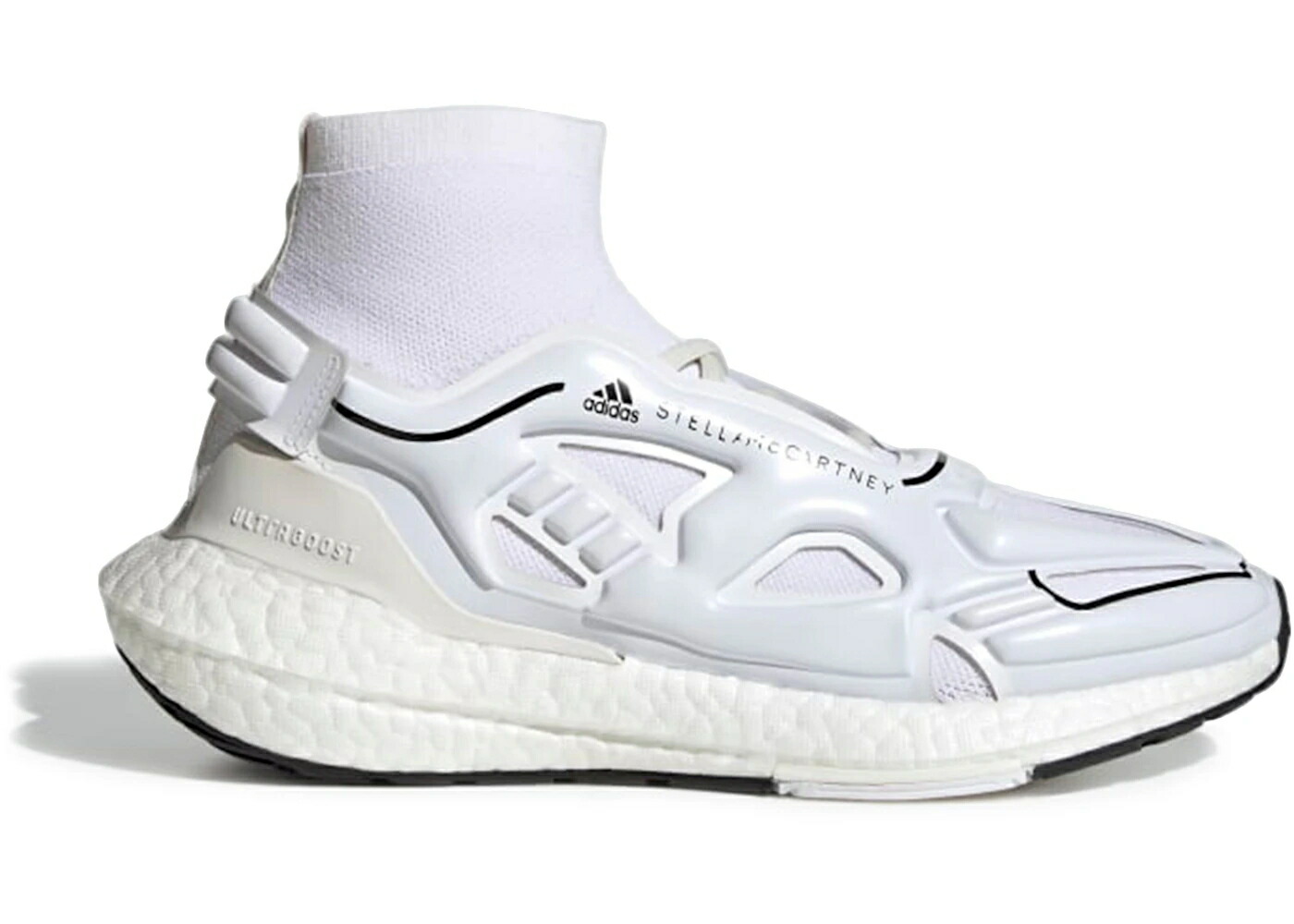 アディダス ウルトラ ブースト コア 黒色 ブラック 白色 ホワイト ウルトラブースト WOMEN'S スニーカー レディース ADIDAS ULTRA BOOST 22 STELLA MCCARTNEY CORE BLACK CLOUD WHITE LIGHT ONIX (WOMEN'S) / CORE BLACK C