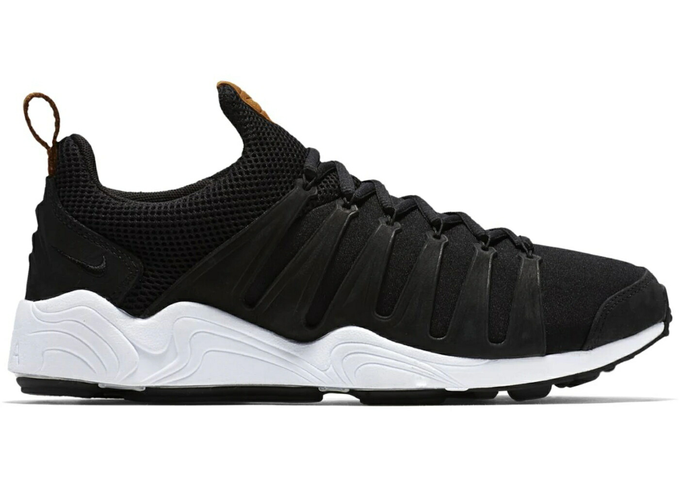 ナイキ ズーム 黒色 ブラック 白色 ホワイト スニーカー メンズ NIKE AIR ZOOM SPIRIMIC BLACK / BLACK BLACK WHITE HAZELNUT