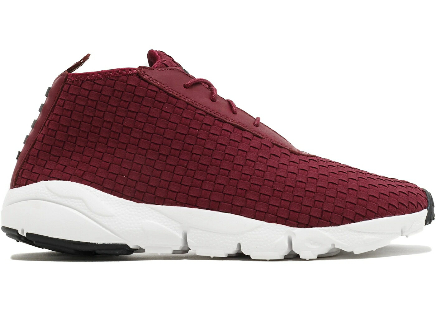 ナイキ チャッカ ディープ 黒色 ブラック スニーカー メンズ NIKE AIR FOOTSCAPE DESERT CHUKKA DEEP GARNET / DEEP GARNET BLACK