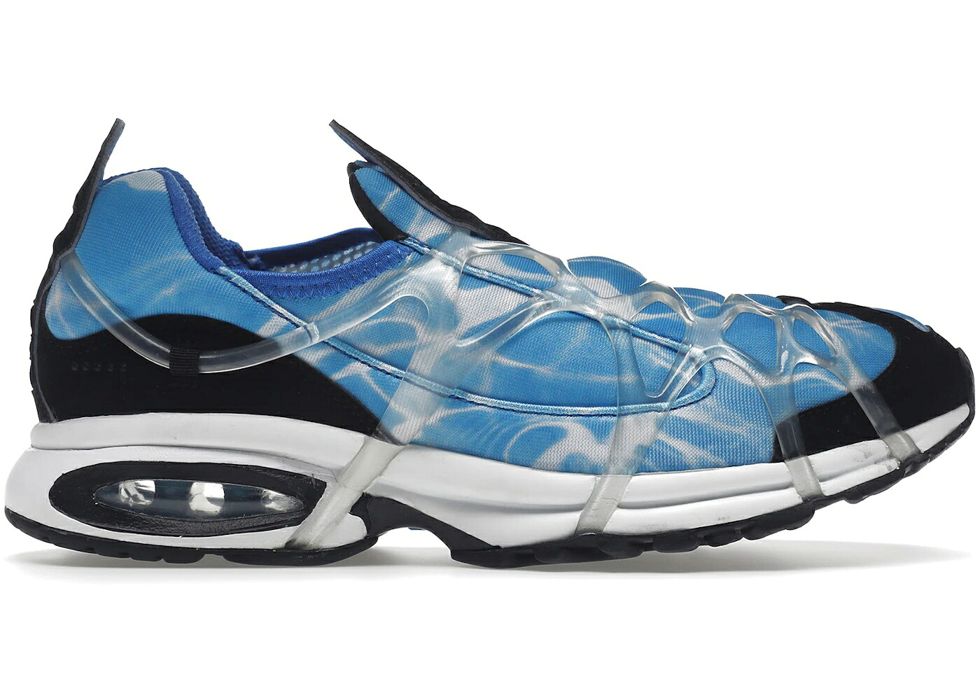 ナイキ 黒色 ブラック 青色 ブルー 白色 ホワイト スニーカー メンズ NIKE AIR KUKINI SE WATER / COAST BLACK SIGNAL BLUE WHITE｜スニケス