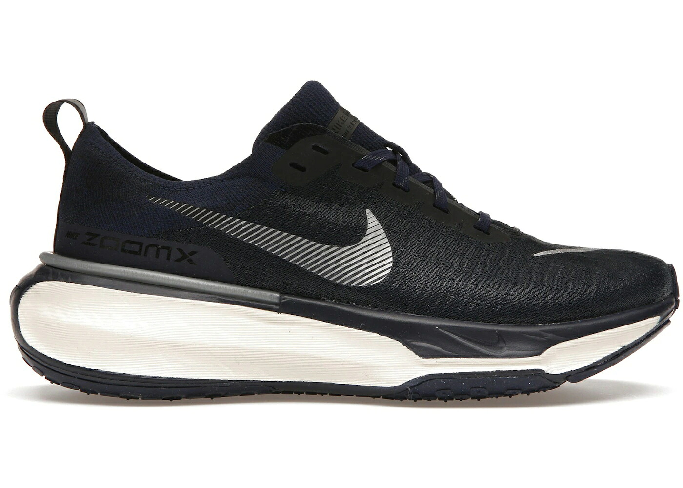 ナイキ 幽客 単科大学 紺色 米国海軍 黒いこと 黒いこと スニーカー メンズ NIKE ZOOMX INVINCIBLE RUN 3 COLLEGE NAVY / COLLEGE NAVY MIDNIGHT NAVY BLACK