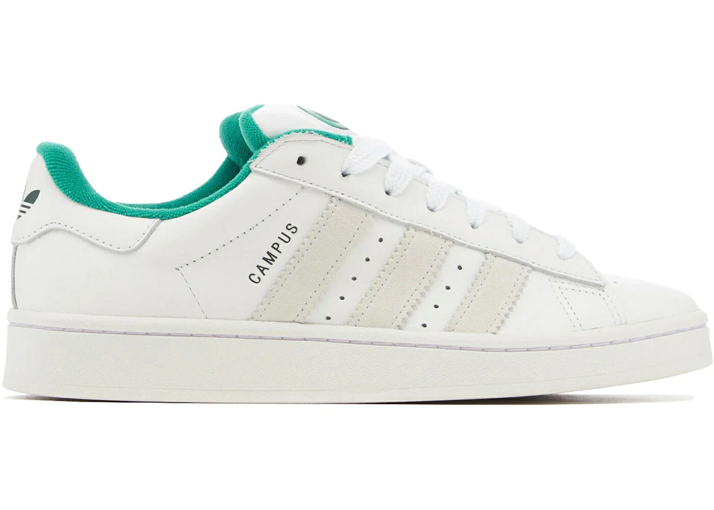 アディダス キャンパス 白色 ホワイト コート 緑 グリーン スニーカー メンズ ADIDAS CAMPUS 00S WHITE SEMI COURT GREEN / FOOTWEAR WHITE CRYSTAL WHITE