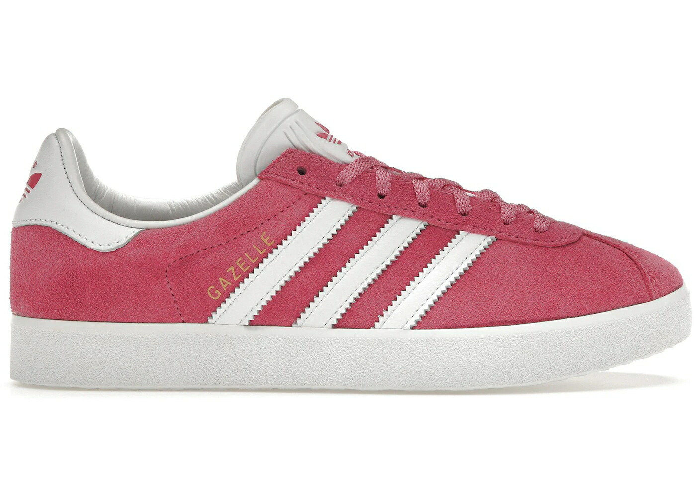 アディダス ガゼル ピンク フュージョン 白色 ホワイト ゴールド スニーカー メンズ ADIDAS GAZELLE 85 PINK FUSION / PINK FUSION CLOUD WHITE GOLD