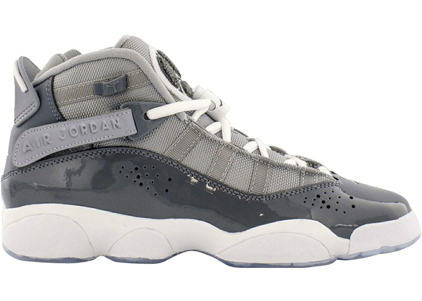 ナイキ ジョーダン リング クール 灰色 グレー 白色 ホワイト ジュニア キッズ JORDAN 6 RINGS COOL GREY (GS) / COOL GREY WHITE WOLF GREY ベビー マタニティ スニーカー|スニケス