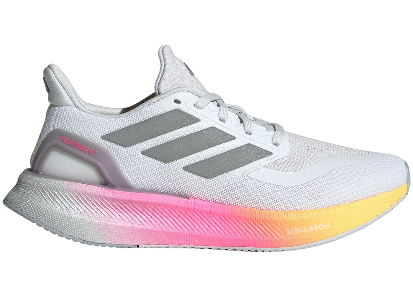 アディダス 白いこと 白いこと しろがね色 しろがね色 WOMEN\u0027S スニーカー レディース ADIDAS PUREBOOST 5 CLOUD WHITE SILVER METALLIC SPARK (WOMEN\u0027S) / CLOUD WHITE SILVER METALLIC