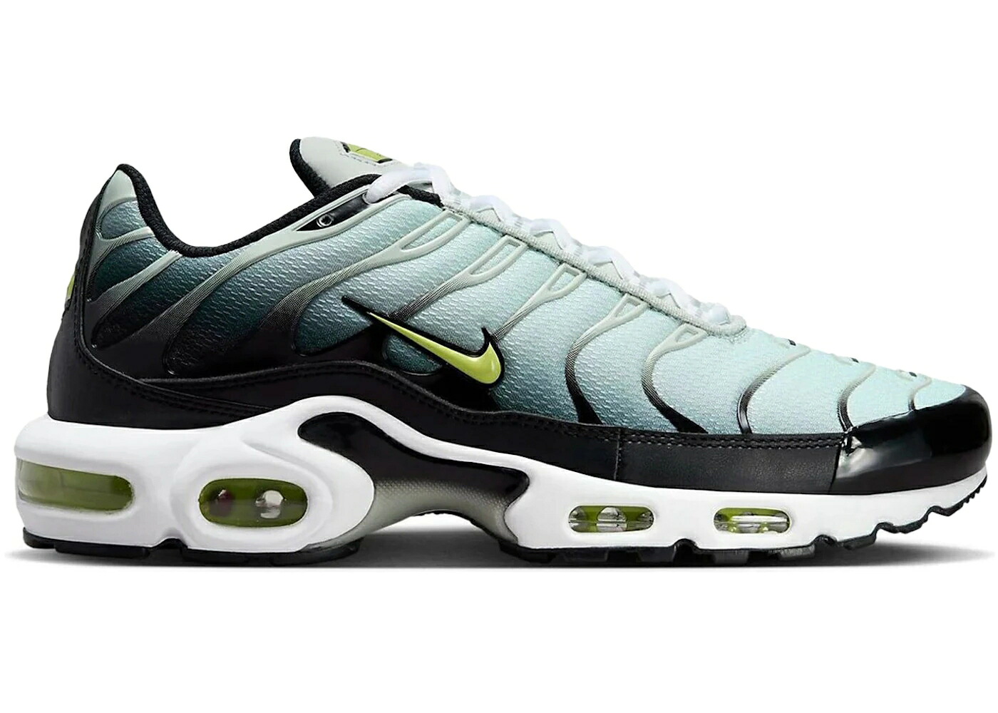 ナイキ マックス 黒いこと 黒いこと しろがね色 しろがね色 エアマックスプラス スニーカー メンズ NIKE AIR MAX PLUS BRIGHT CACTUS / BLACK BRIGHT CACTUS LIGHT SILVER