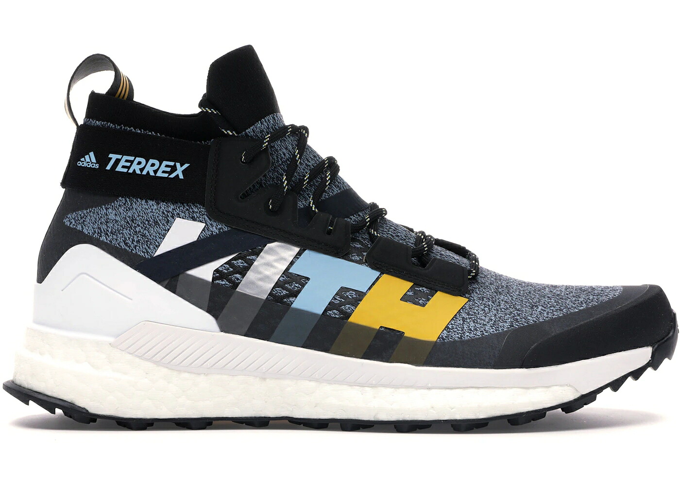 アディダス 無償性 紺色 米国海軍 白いこと 白いこと スニーカー メンズ ADIDAS TERREX FREE HIKER KITH NAVY / NAVY WHITE
