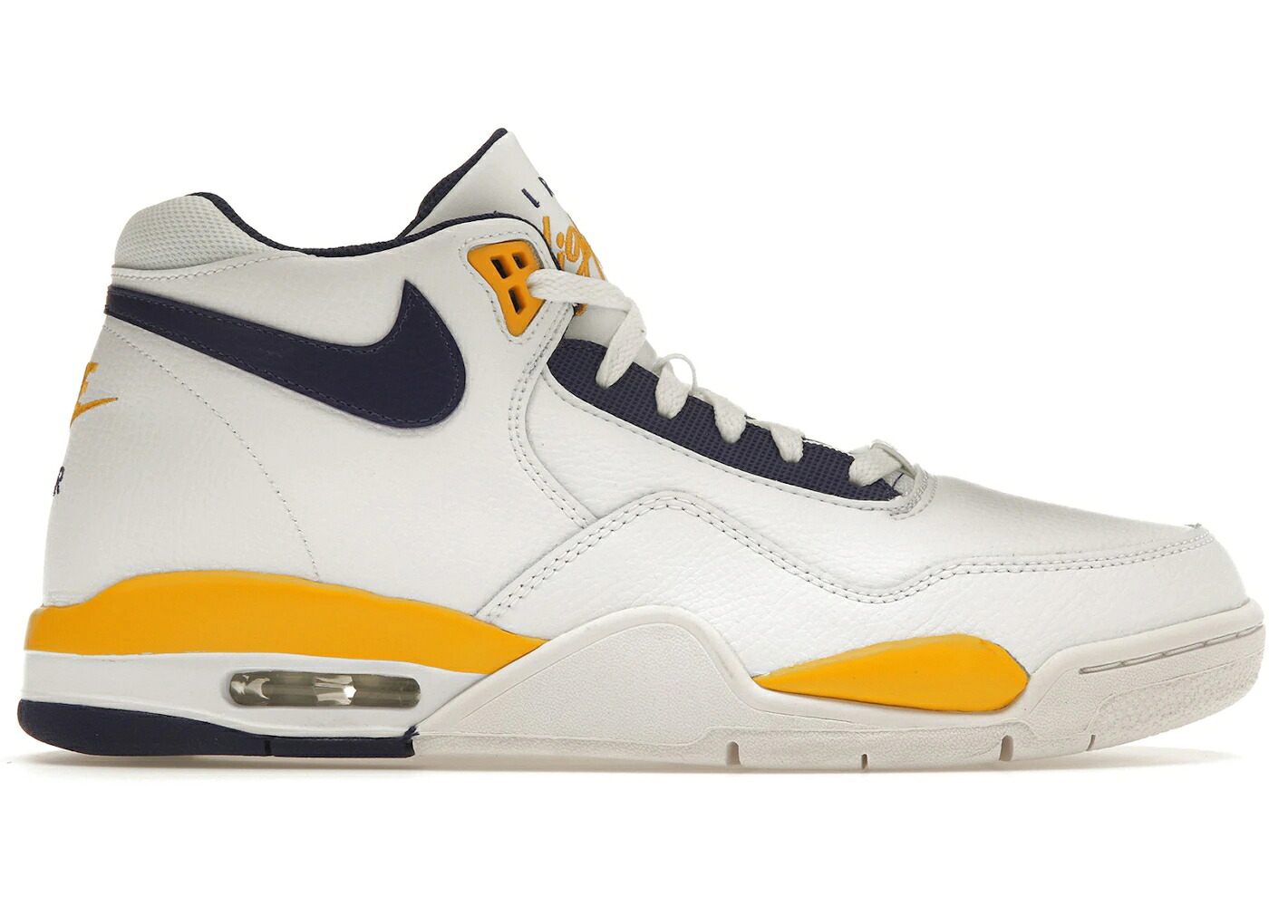 ナイキ 飛翔 レガシー レイカーズ 白いこと 白いこと ゴールド スニーカー メンズ NIKE AIR FLIGHT LEGACY LAKERS HOME / WHITE UNIVERSITY GOLD REGENCY メンズ靴-スニーカー