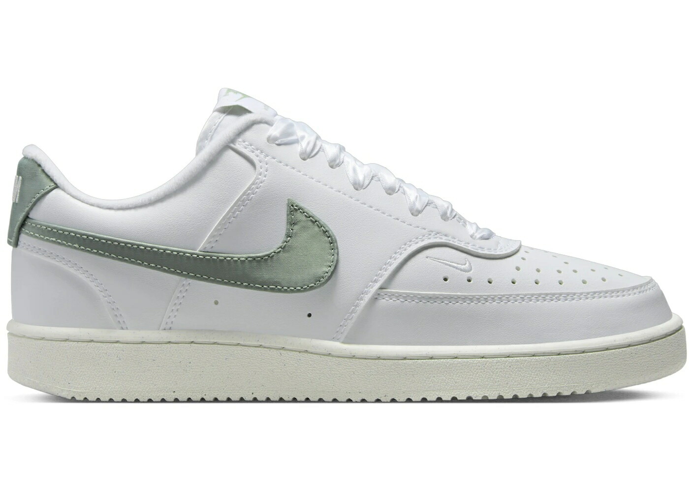 ナイキ 厚地の外套 白いこと 白いこと 翡翆 ジェード WOMEN\u0027S スニーカー レディース NIKE COURT VISION LOW NEXT NATURE WHITE SAIL JADE HORIZON (WOMEN\u0027S) / WHITE SAIL JADE HORIZON