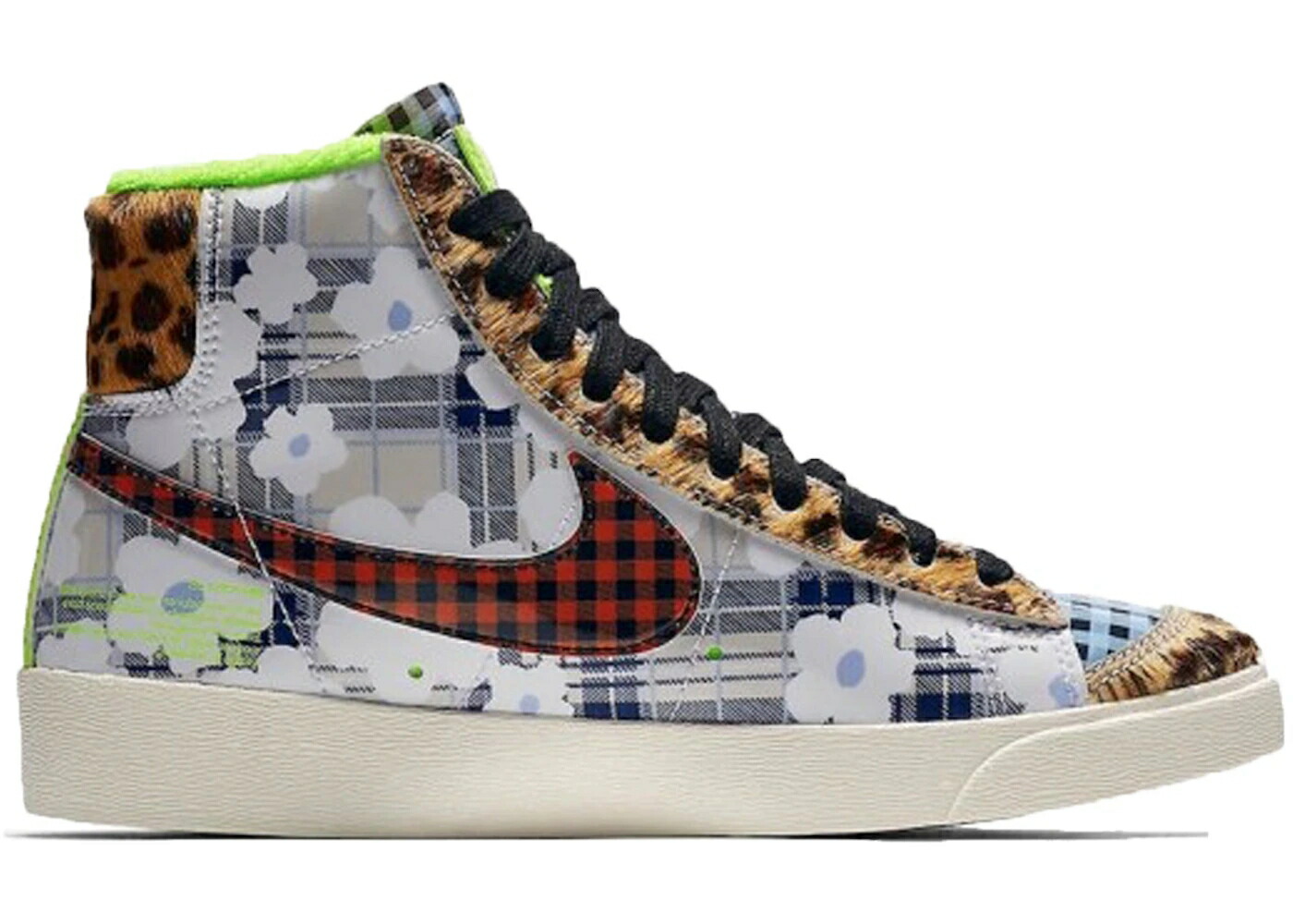 ナイキ ブレイザー ミッド ワイルド スニーカー メンズ NIKE BLAZER MID GEL WILD PRINT FLORAL FLANNEL / WILD PRINT FLORAL FLANNEL|スニケス