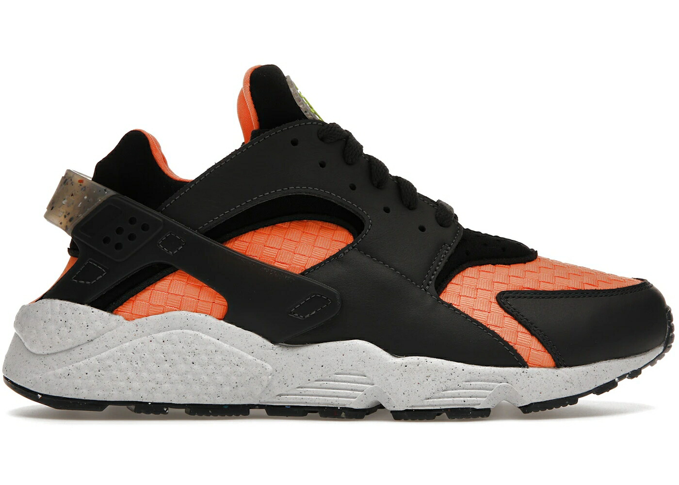 ナイキ ハラチ ウーブン 黒いこと 黒いこと 橙 オレンジ色 薄墨色 薄墨色 スニーカー メンズ NIKE AIR HUARACHE NEXT NATURE WOVEN HALLOWEEN / BLACK ORANGE GREY