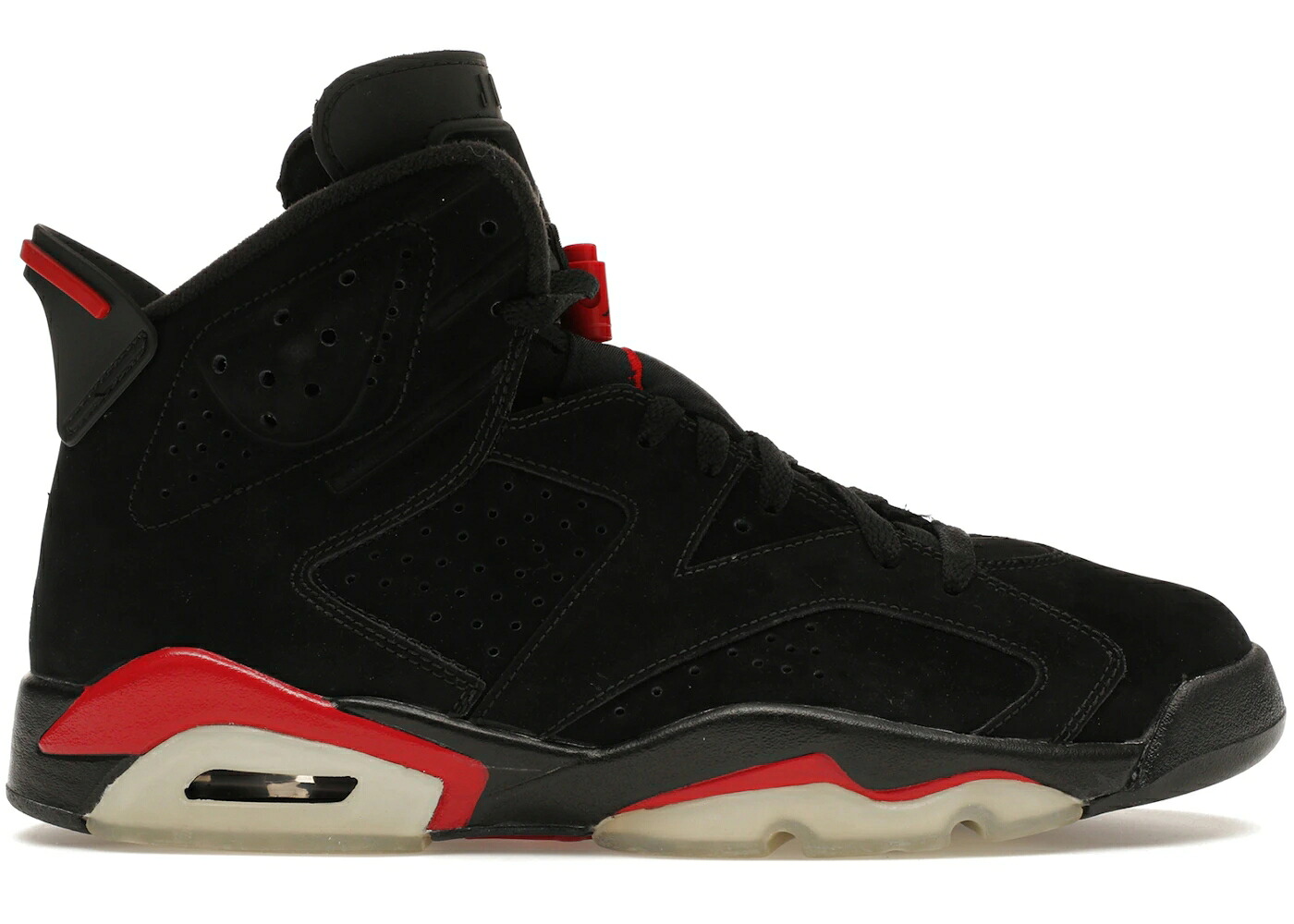 ナイキ ジョーダン 黒いこと 黒いこと 赤 赤いこと スニーカー メンズ JORDAN 6 RETRO BLACK VARSITY RED (2010) / BLACK VARSITY RED