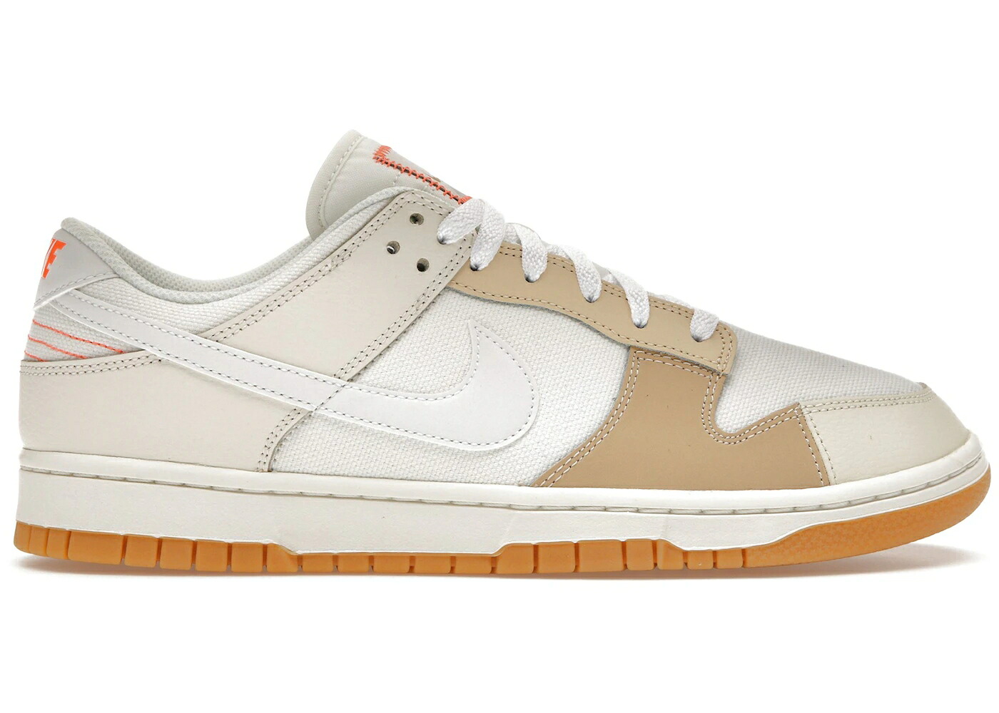 ナイキ ダンク 白いこと 白いこと ダンクロー スニーカー メンズ NIKE DUNK LOW SE PATCHWORK IF LOST RETURN TO / WHITE SAIL WHITE SANDDRIFT