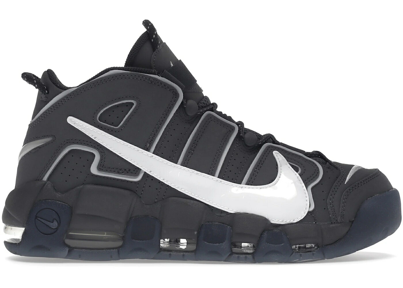 ナイキ アップテンポ 灰色 グレー 白色 ホワイト エアモアアップテンポ モアテン スニーカー メンズ NIKE AIR MORE UPTEMPO 96 COPY / PASTE IRON GREY WHITE SMOKE GREY