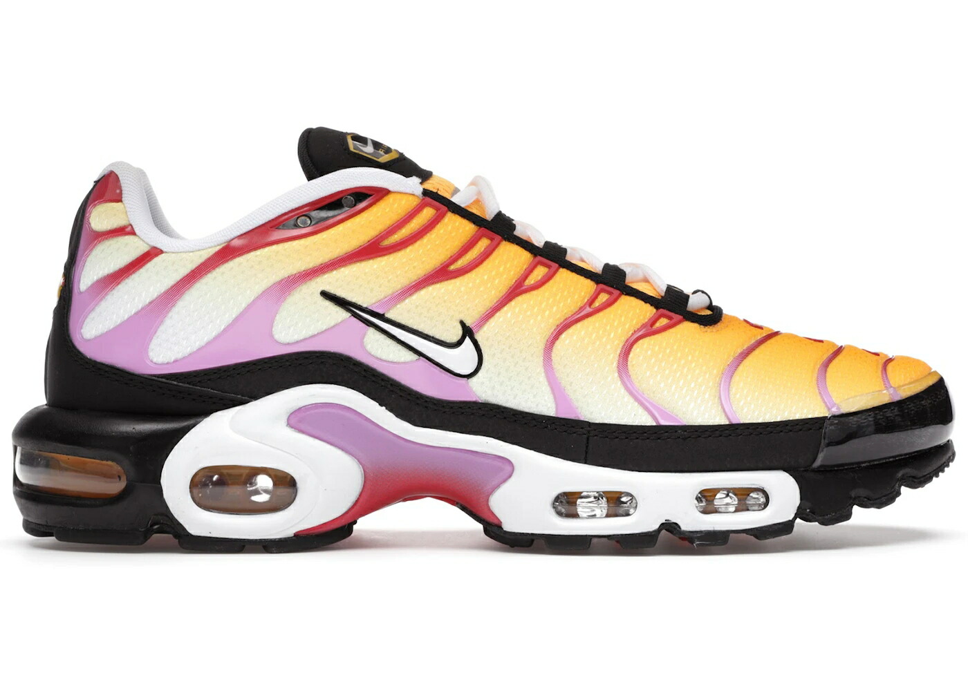 ナイキ マックス レーザー 橙 オレンジ 赤 レッド エアマックスプラス スニーカー メンズ NIKE AIR MAX PLUS SHERBERT / LASER ORANGE SIREN RED FUCHSIA