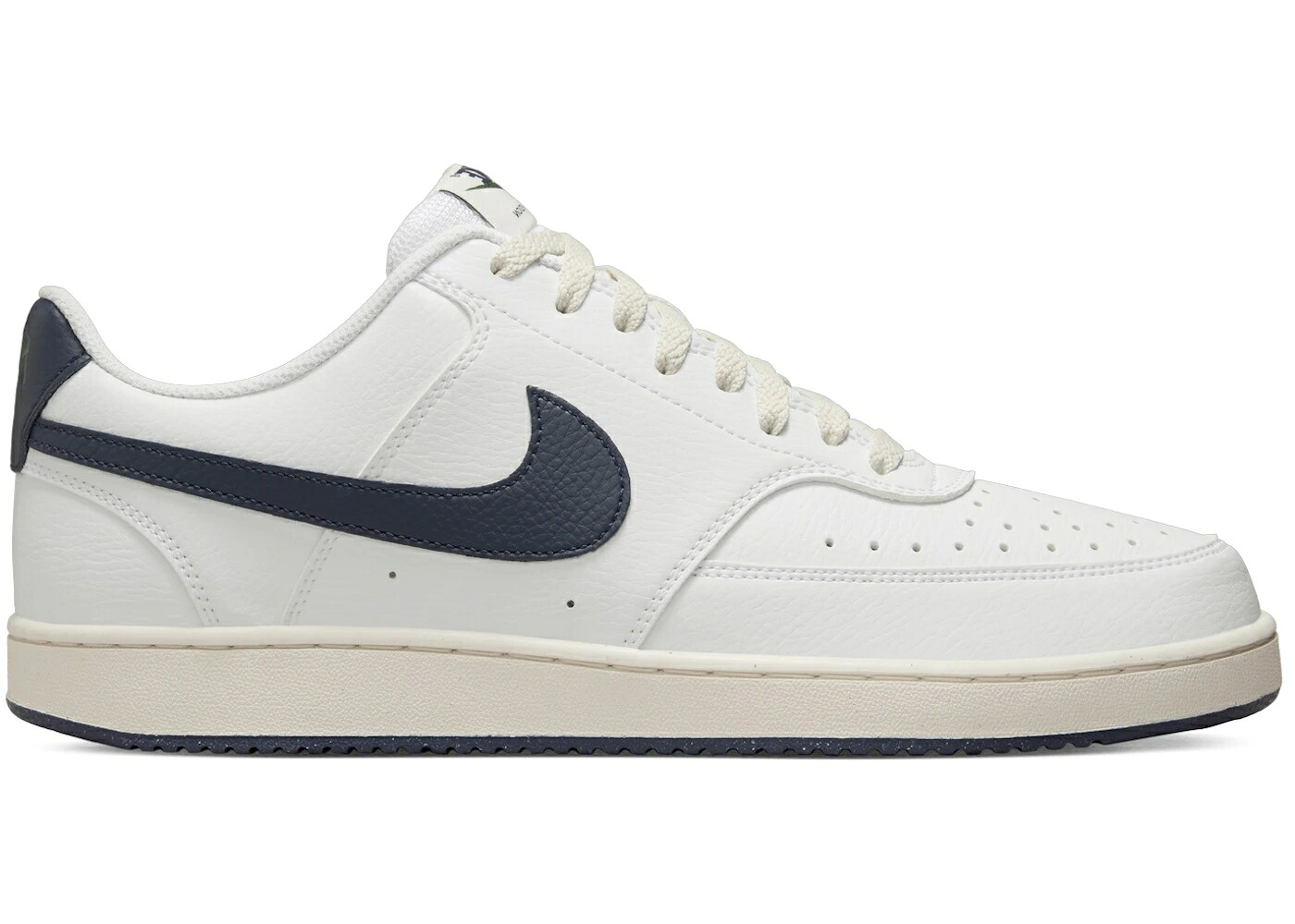 ナイキ コート 白色 ホワイト スニーカー メンズ NIKE COURT VISION LOW WHITE OBSIDIAN / WHITE FIR PHANTOM OBSIDIAN|スニケス