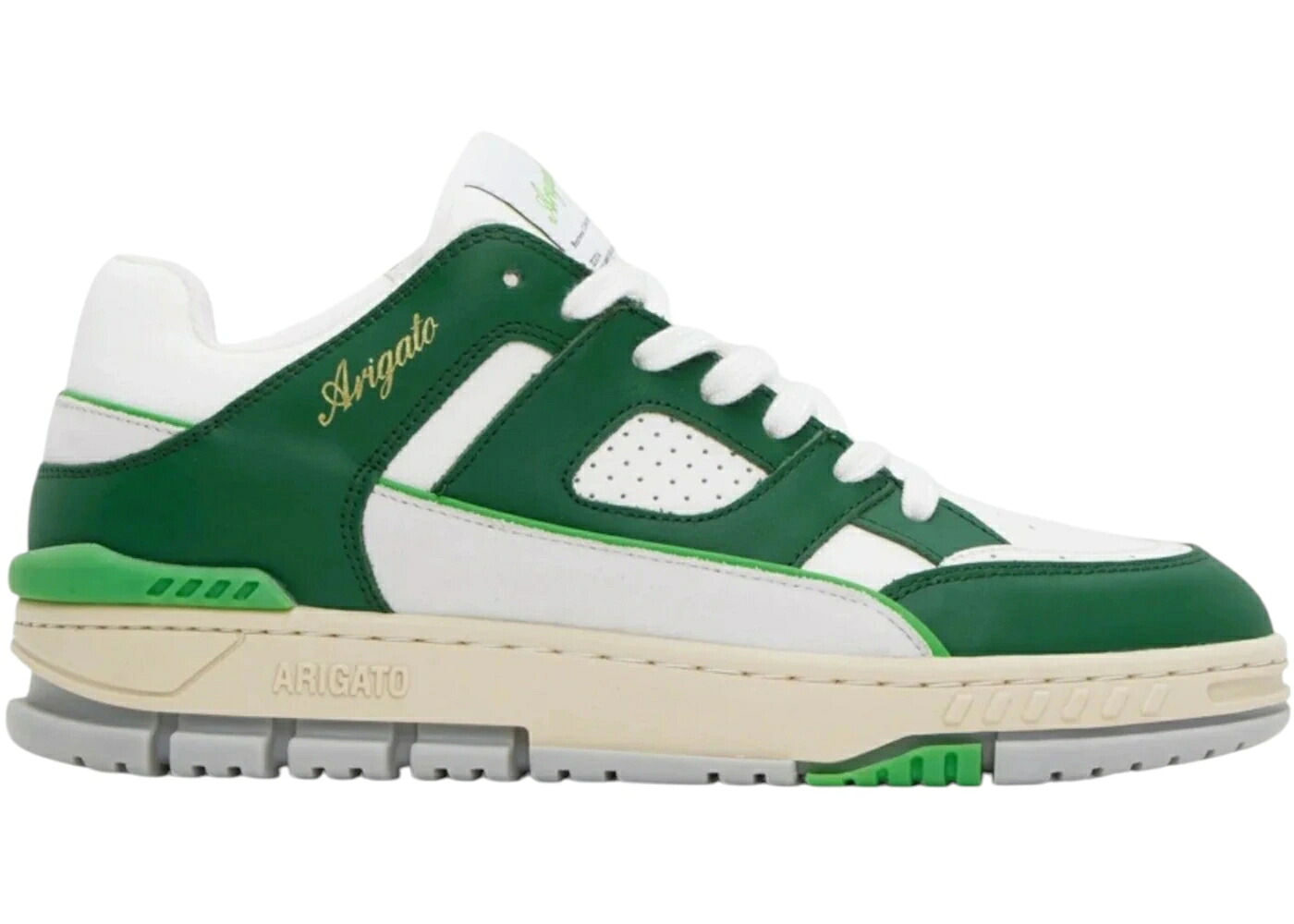 アクセルアリガト 靴 スニーカー 緑 グリーン WOMEN'S レディース AXEL ARIGATO AXEL ARIGATO AREA LOW SNEAKER GREEN (WOMEN'S) /|スニケス